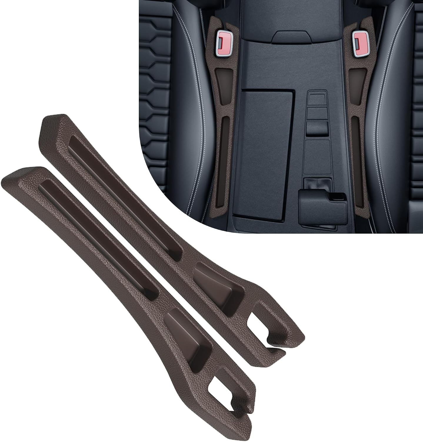 amazon-couslcd-2-pack-car-seat-gap-storage-organizers-brown