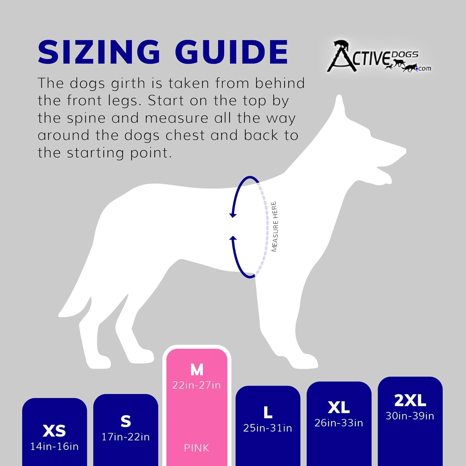 ActiveDogs No Pull Dog Harness - Fleece Lined Easy Walk Dog Harness for Open Neck Comfort - Breathable, Strong & Fully Adjustable Lightweight Dog Collar Vest - Medium, Pink (Girth 22"-27")