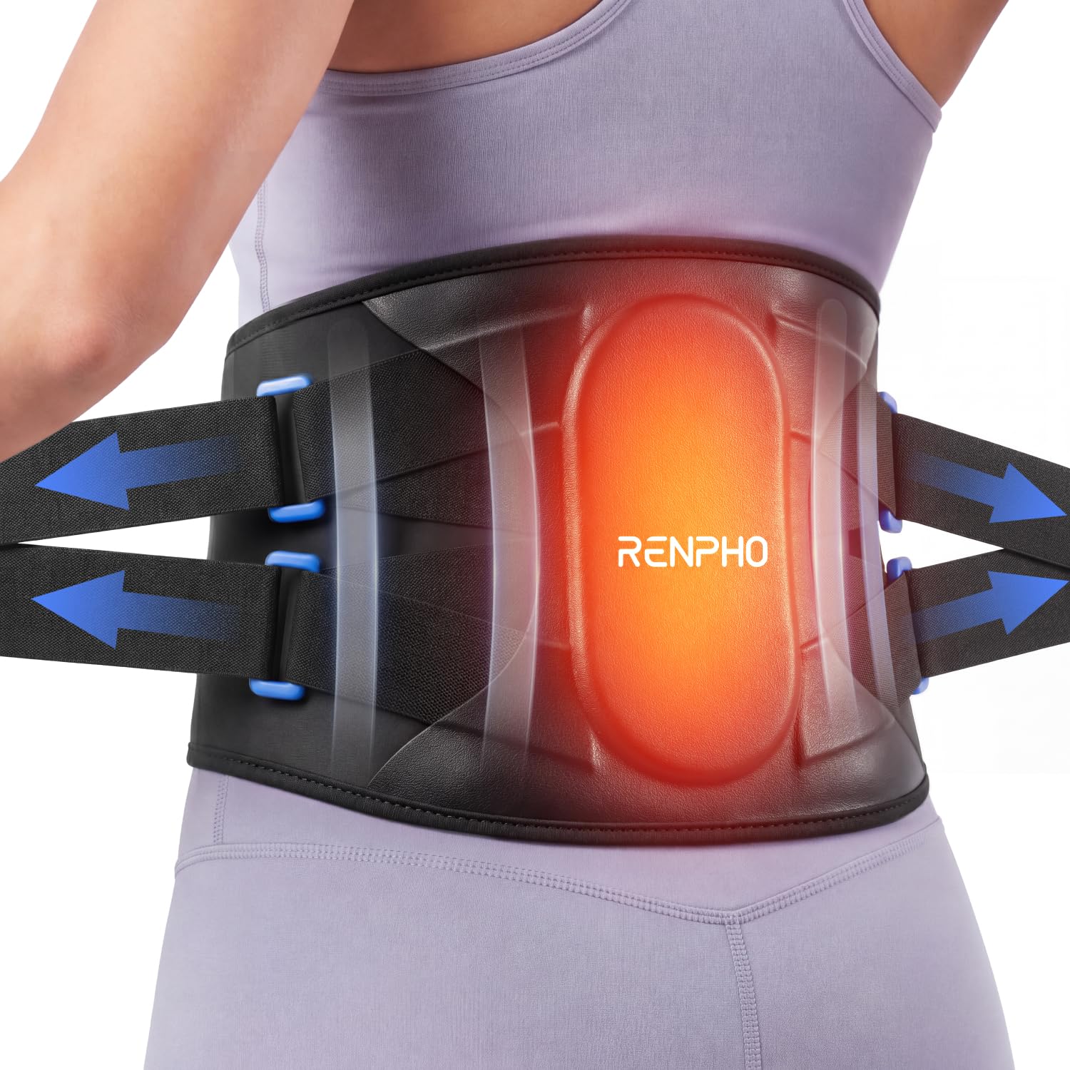 RENPHO Heating Pad for Lower Back Cordless Brace