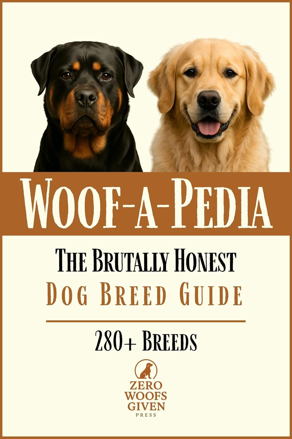 Woof-a-Pedia: The Brutally Honest Dog Breed Guide (The Zero Woofs Given Dog Breed Library)      Kindle Edition