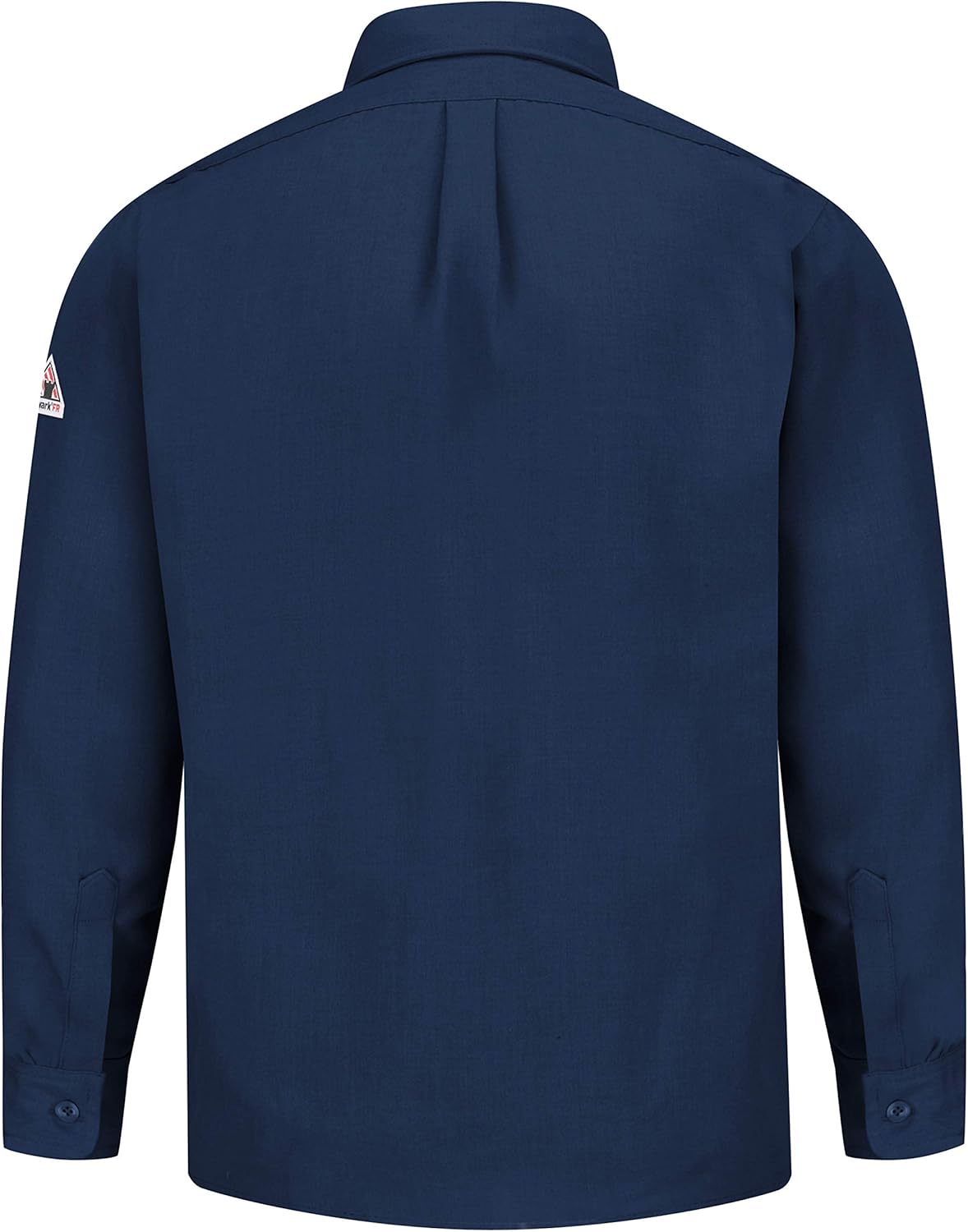 Bulwark Flame Resistant 4.5 oz Nomex IIIA Uniform Shirt with Tailored Sleeve Placket, Topstitched Cuff - Image 2