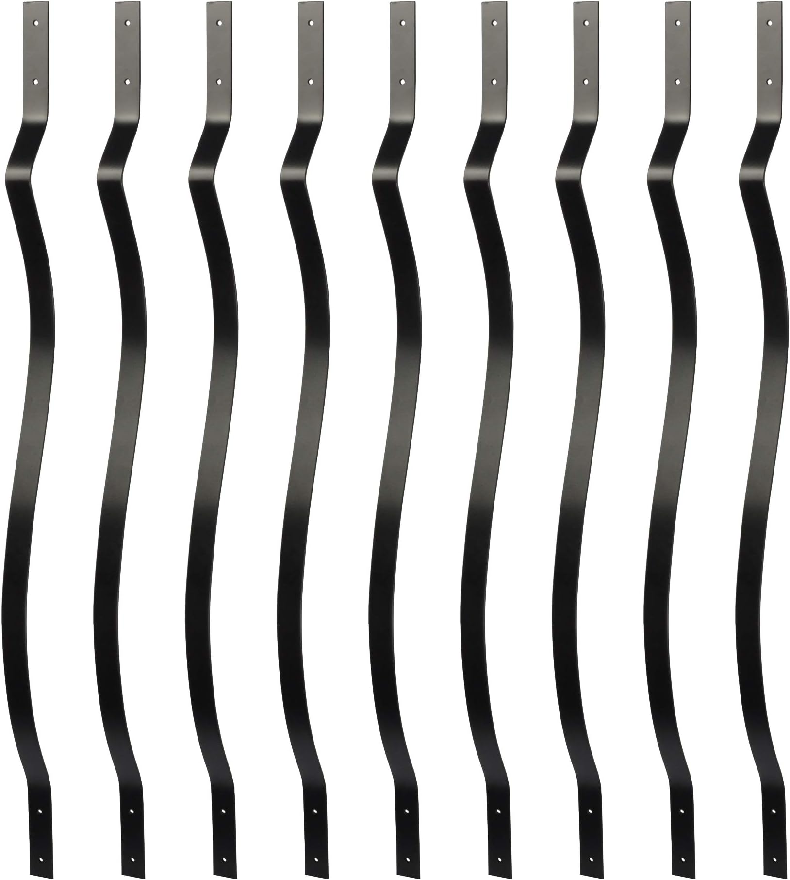 European Baroque Curve (Iron Steel)