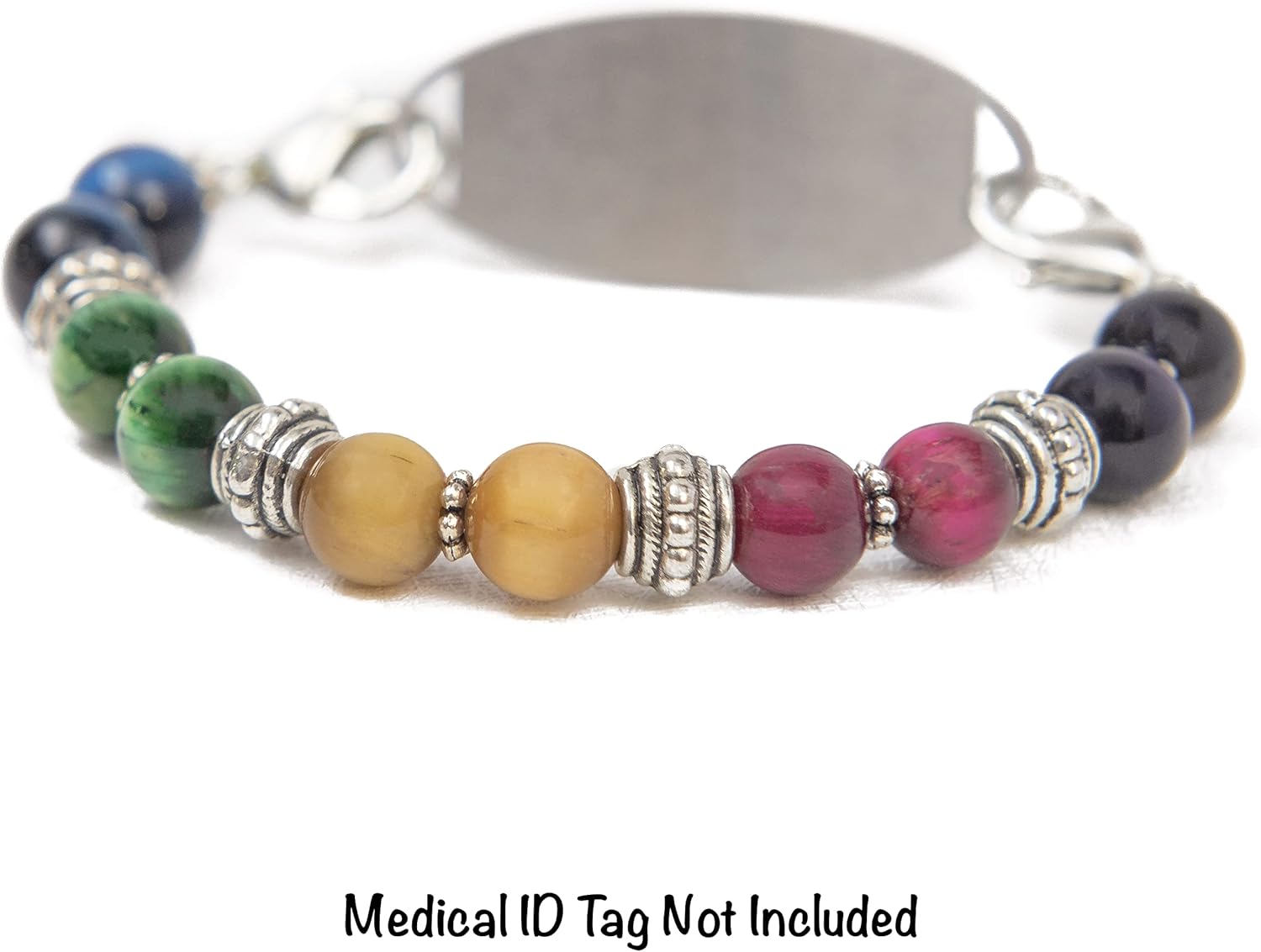 STRETCH Medical Alert Bracelet, Interchangeable Replacement Medical ID Bracelet, MEDICAL ID TAG NOT INCLUDED