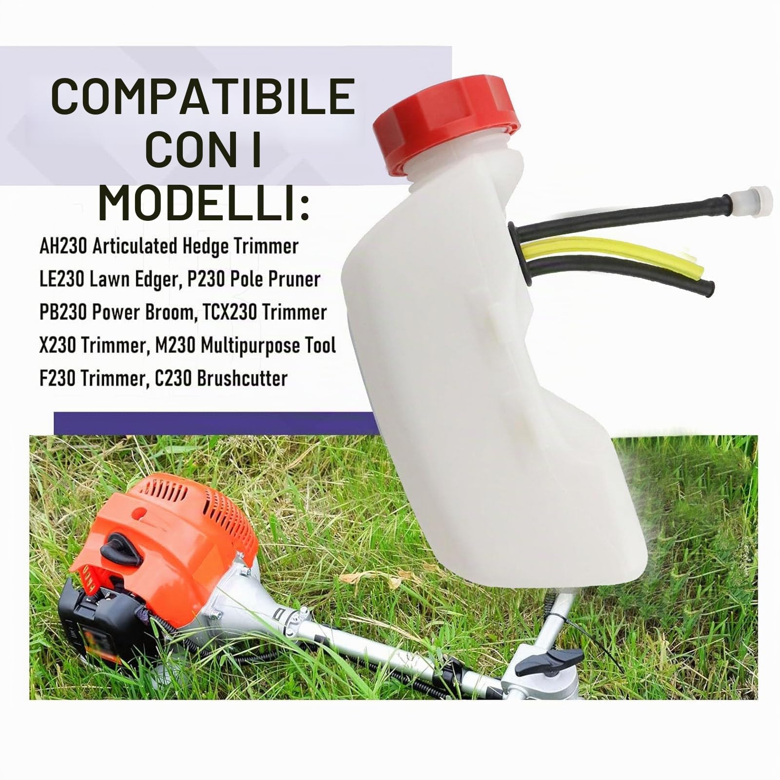 Kit serbatoio carburante per tagliaerba per tosaerba Shindaiwa AH230 P230 T230 String Trimmer
