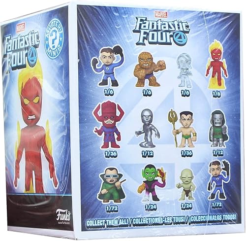 Miniatura 3 de Funko Mystery Minis: Cuatro Fantásticos, Multicolor