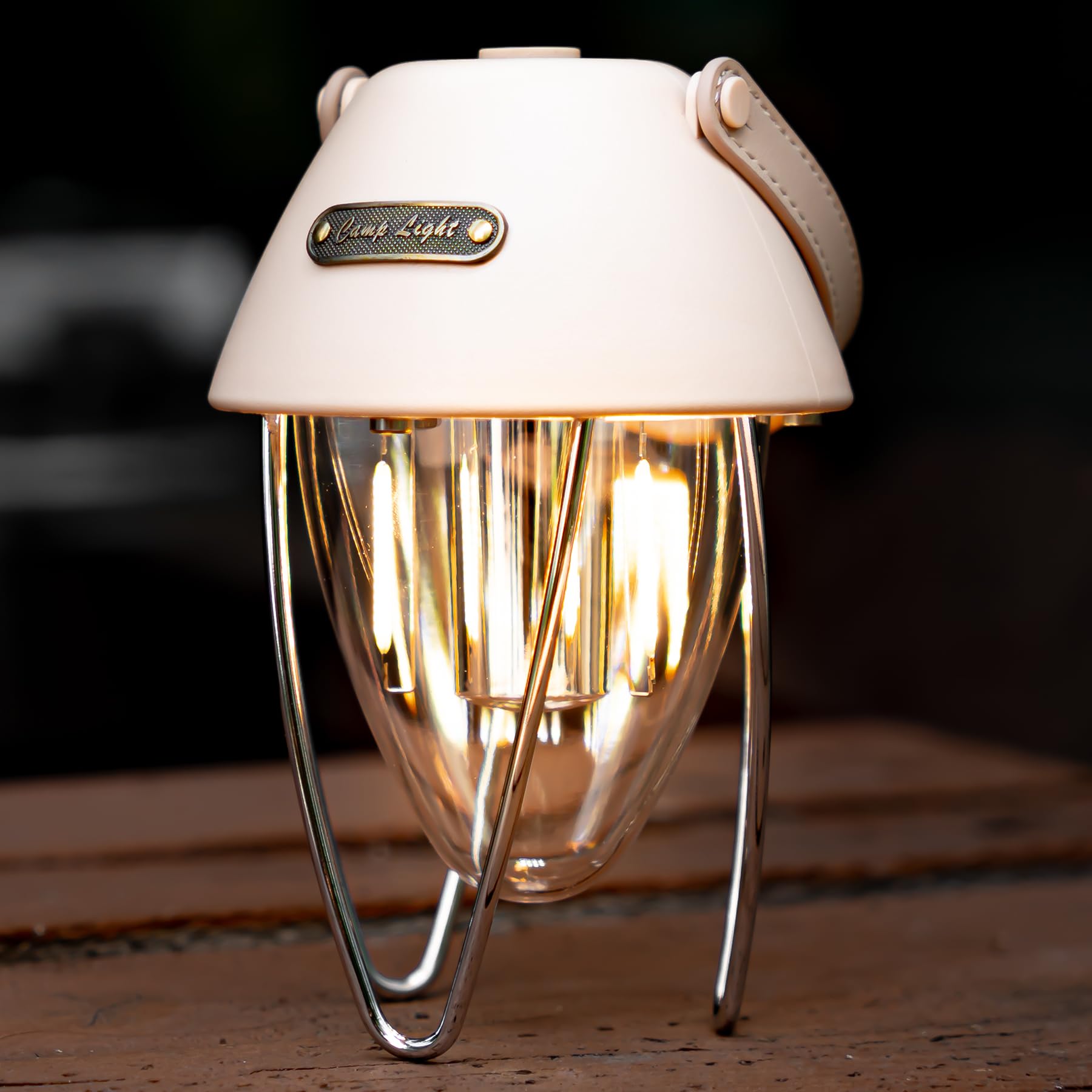 Amazon.co.jp: Glivpny ビンテージ LED キャンプランタン 充電式