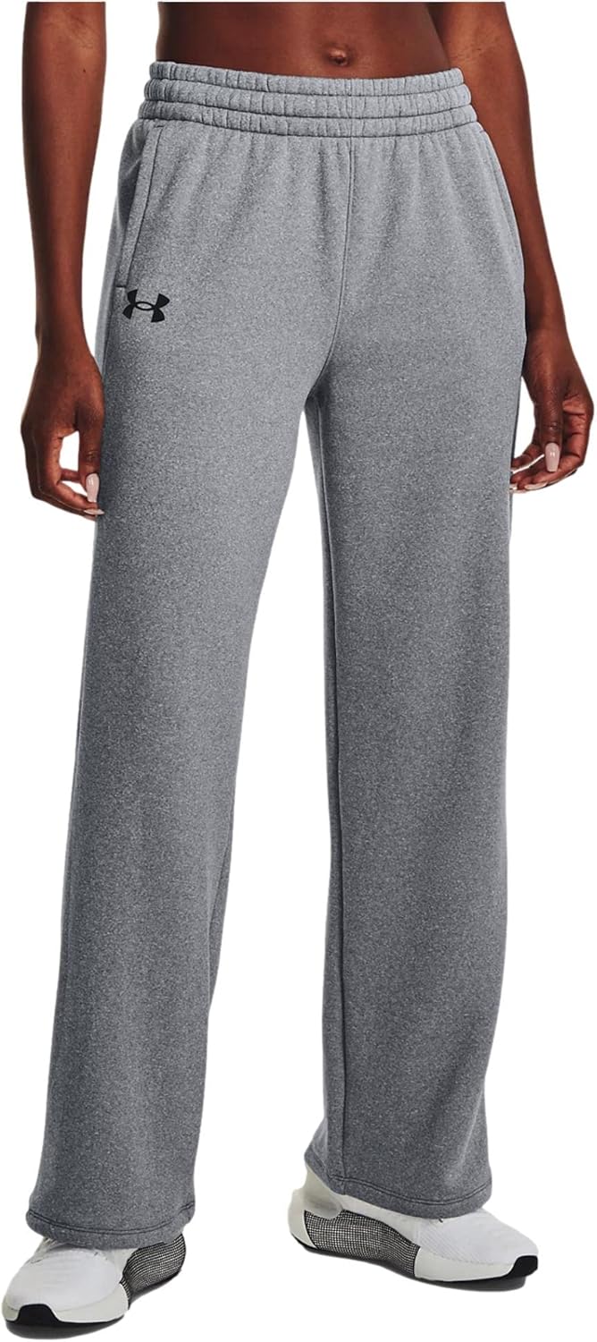 Under Armour Women's Armour Fleece Pants (Light Grey