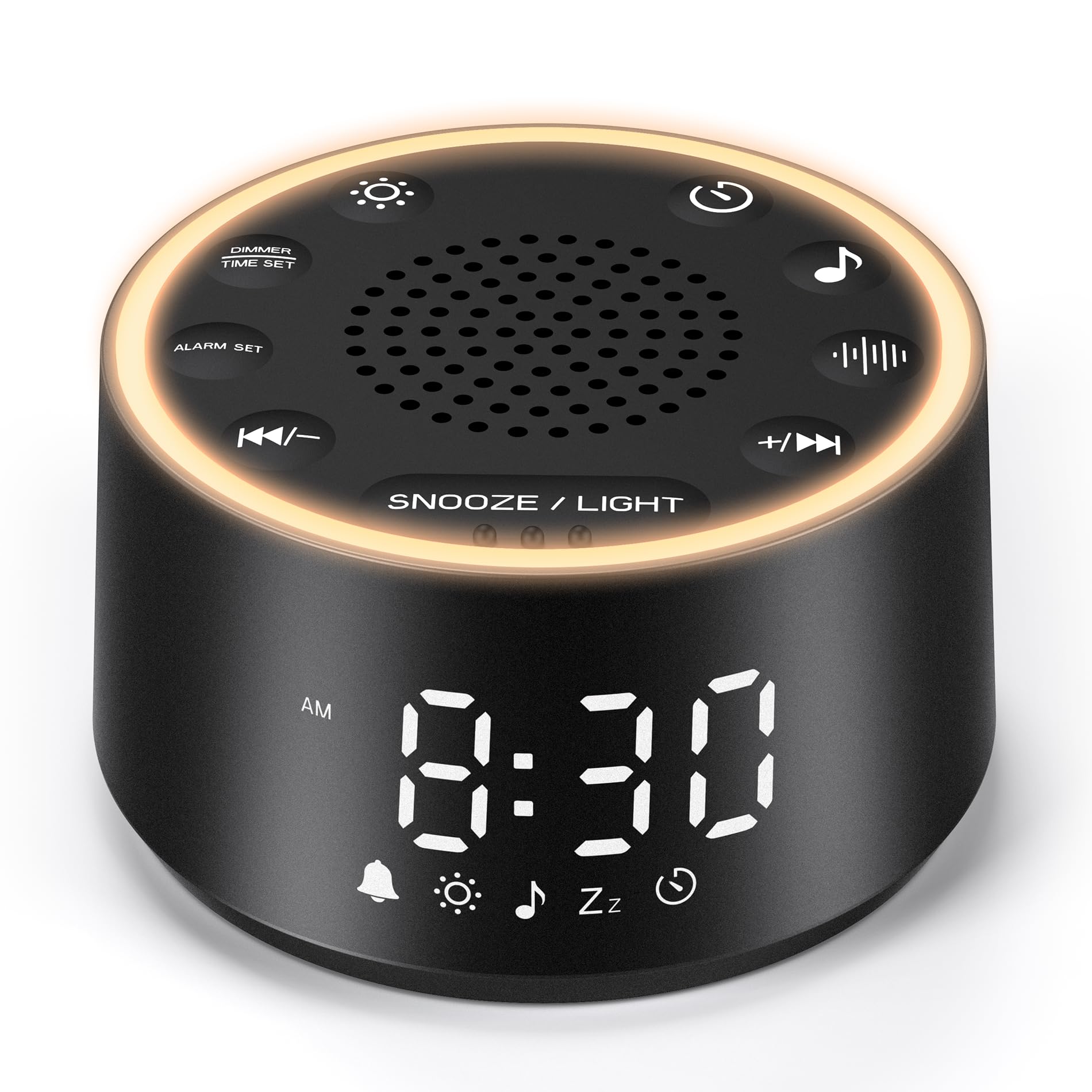 Dreamegg D1 Nova Sound Machine - White Noise Machine Alarm Clock