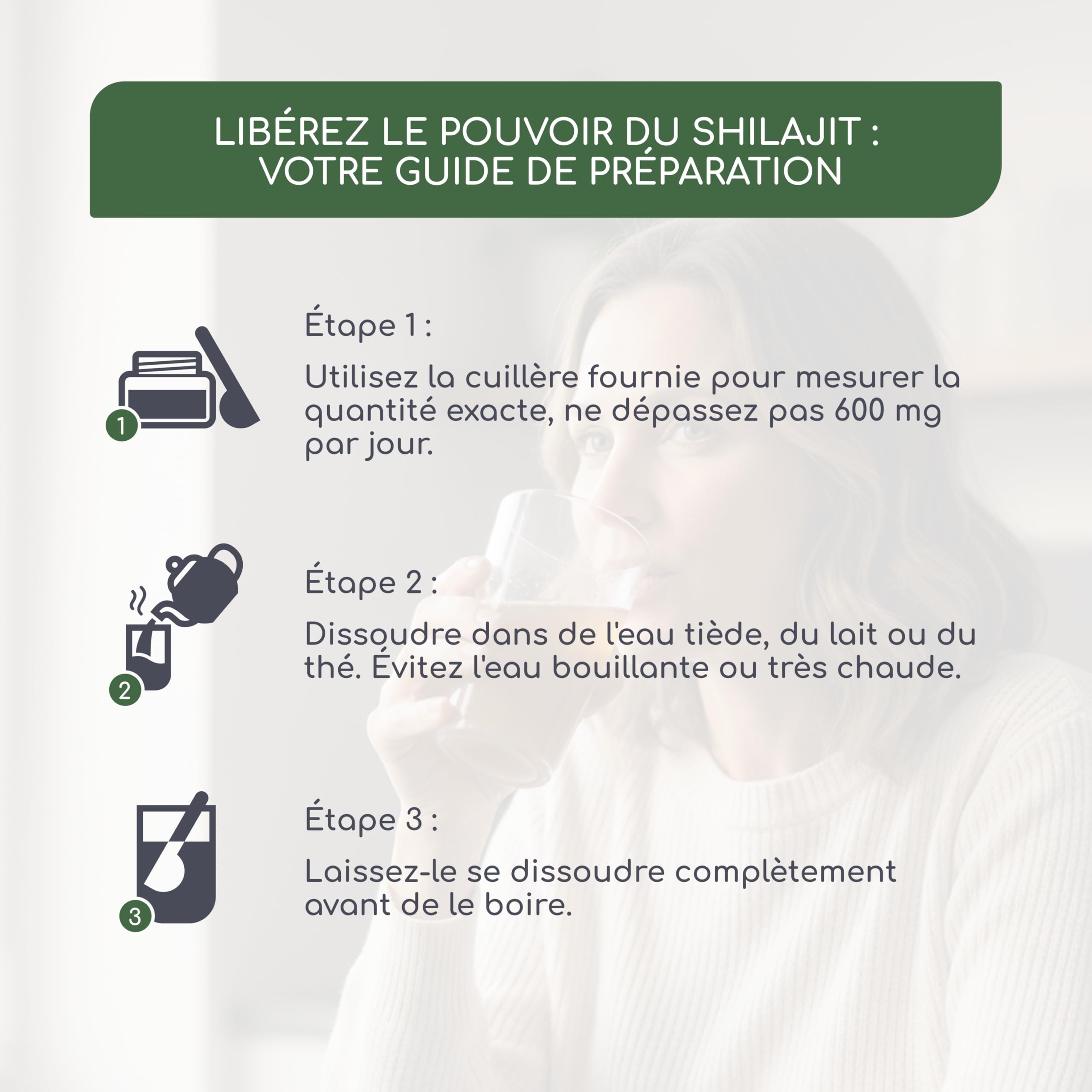 Shilajit Pure, Résine de Shilajit Himalaya - Natural, Riche en Acide Fulvique et Minéraux - Sans Additifs et Testé en Laboratoire - Authentique et Naturel 30g - Spatule Incluse