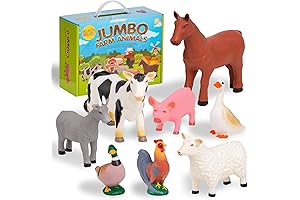 Farm Animal Toys: Jumbo Fun for Curious Toddlers!