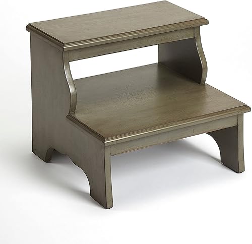 Miniatura 20 de Olive Ash Burl 2-Step Taburete w Sunburst Inlay superior 115351 Marrón,Negro -,Natural,Gris,Cereza de