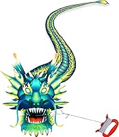 Vista 1 de HENGDA KITE Legendary Dragon Kite,for Kids and Adults,Easy to Fly,Excellent Fabric and Structure Design,Suitable for Square, Beach, Grass