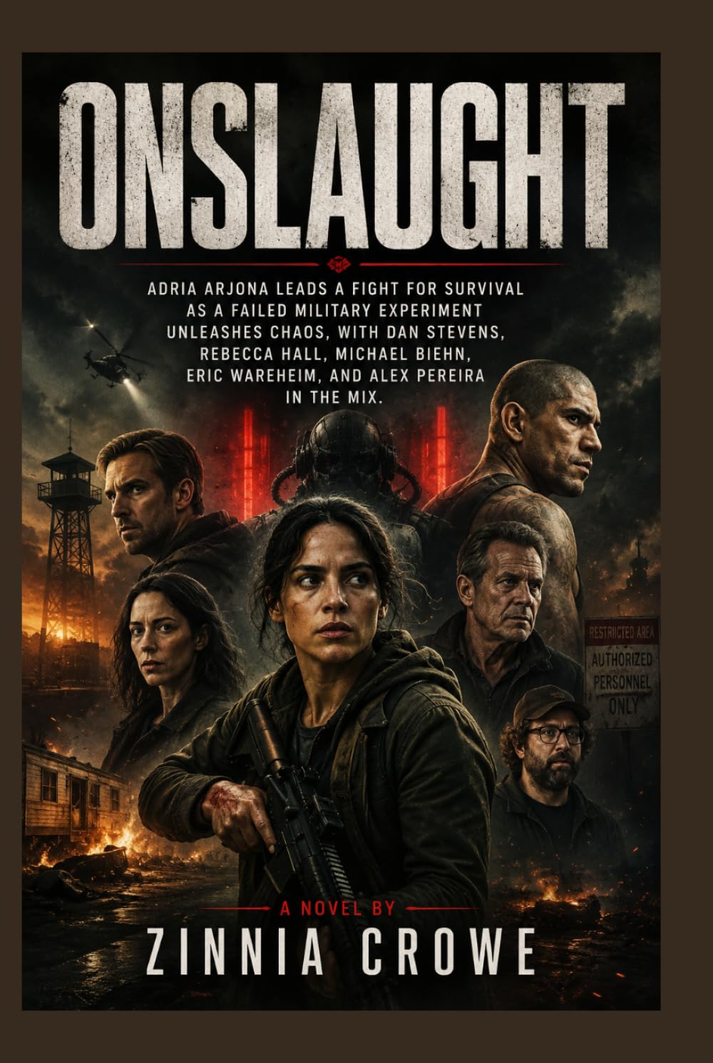 Film Onslaught en Blu-ray de science-fiction avec Adria Arjona pour soirée cinéma action