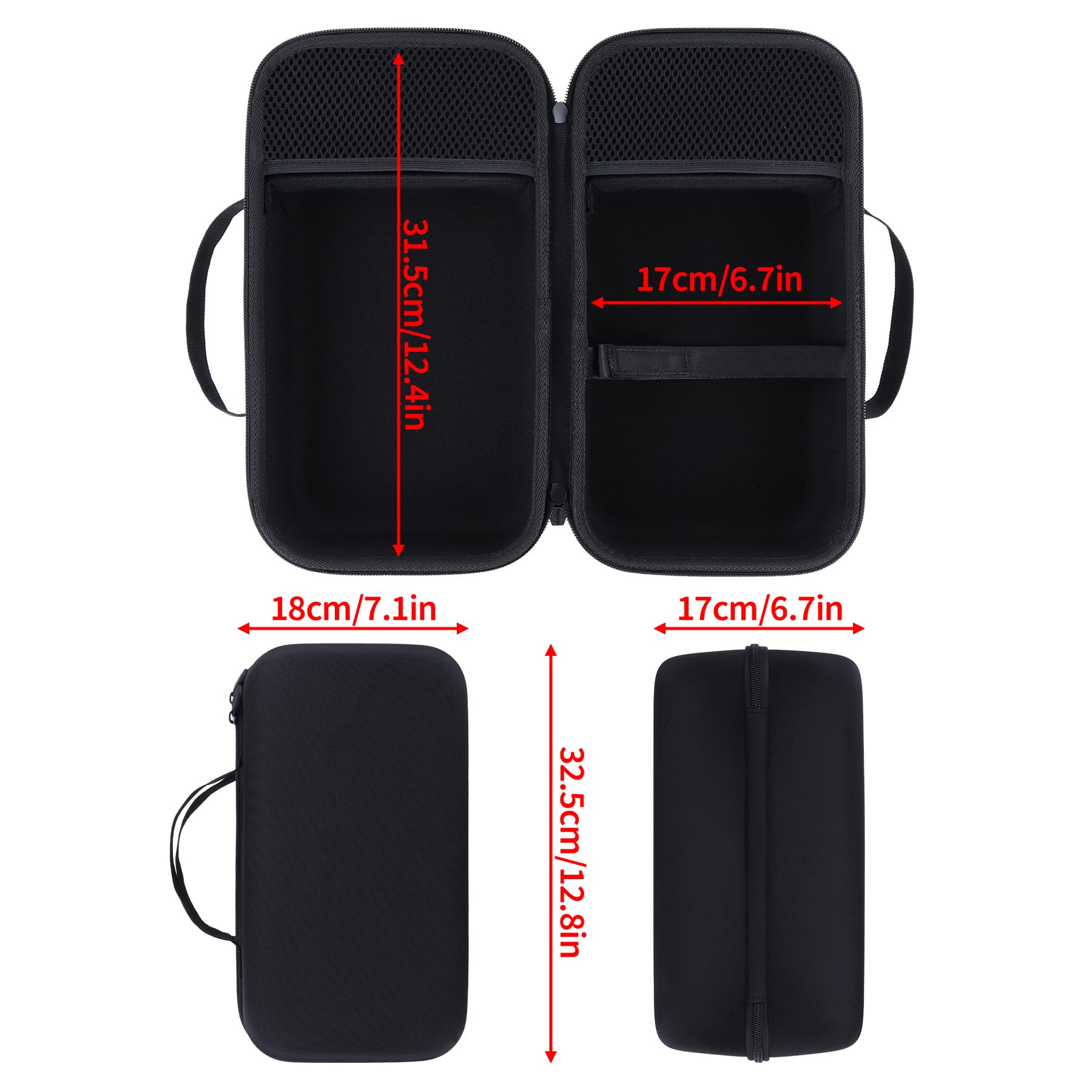 Duro Protectora Funda Compatible con Anker SOLIX C300 Portable Power Station