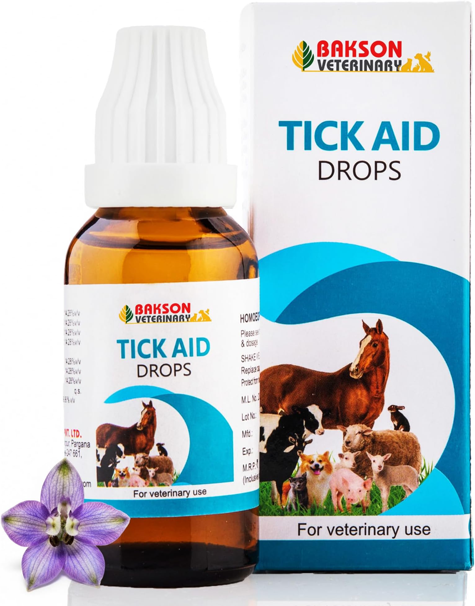 - Tick Aid Drops | Tick Fever Medicine | Tick Infection | Safe Medicine for Pets | Ticks & Fleas in Pets | No Side Effects| Itching Tick Bite | 30ML
