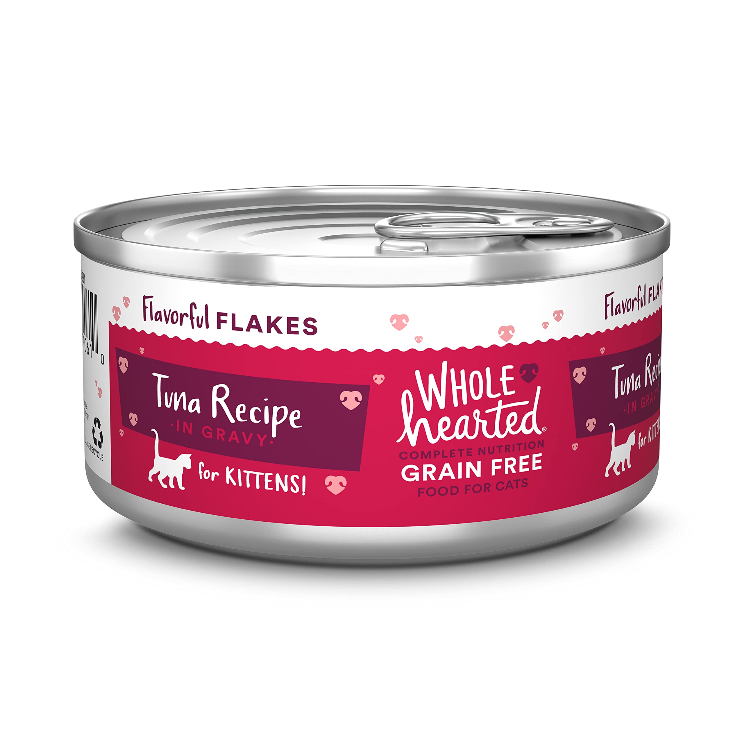 Petco Brand Wholehearted Canned Kitten Food Grain Free Tuna Recipe