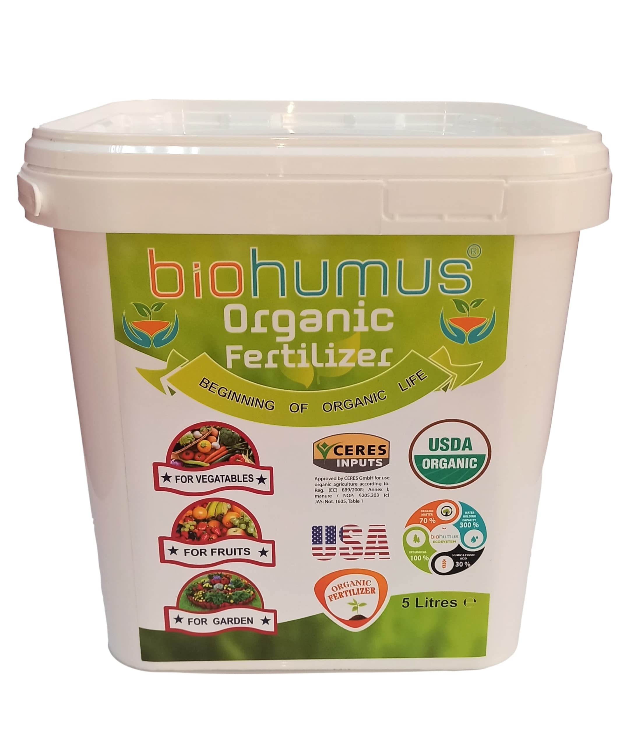 Odorless Bio Organic 100 Natural Fertilizer All Purpose Certified