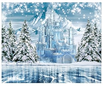 りくのこういち パステル画「雪ふらしの家(ZE348) イーヨー（クマのプーさん）のアートパネル 一輪挿し 20×20×2.7