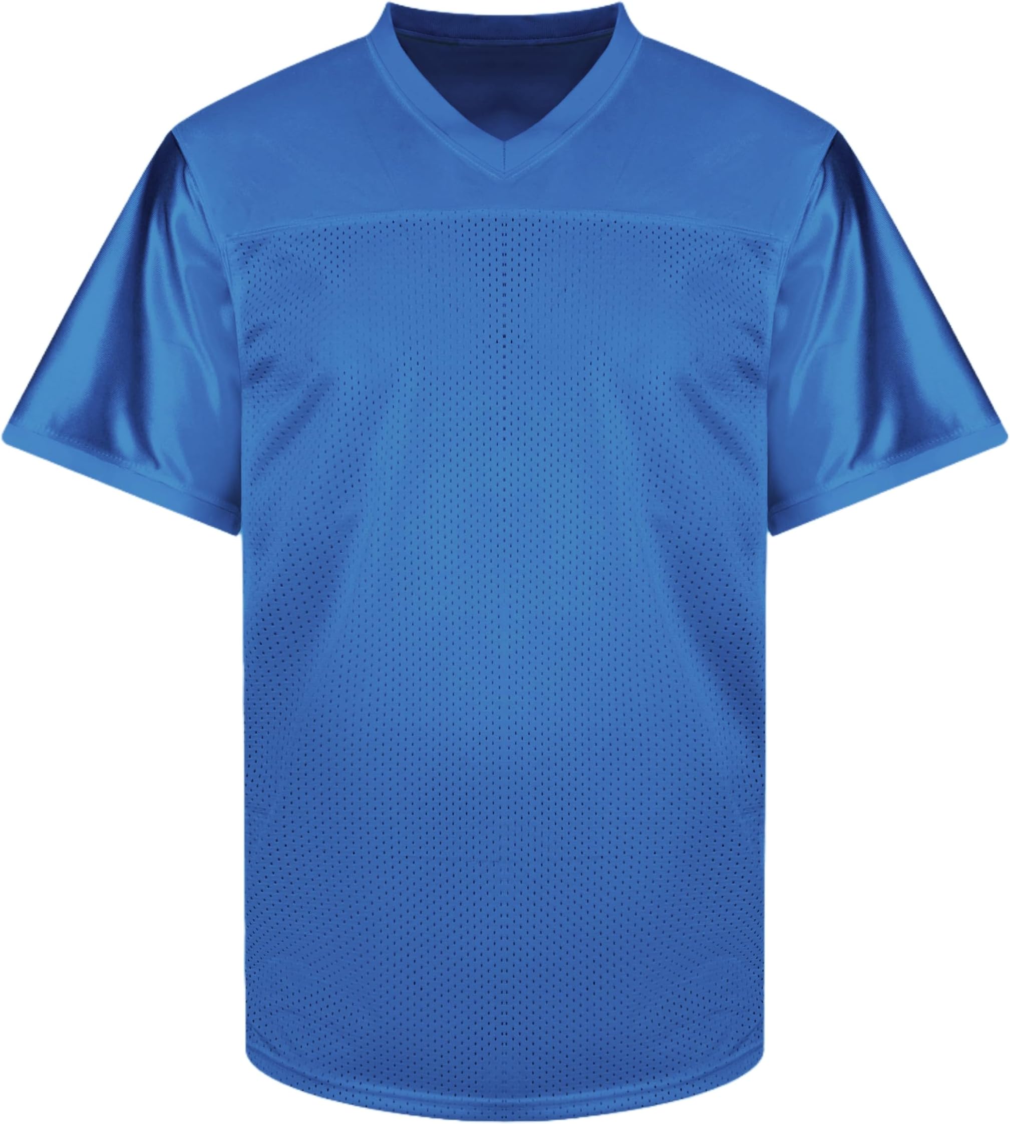 Blank Football Jersey for Men 90s Hip Hop Plain Mesh Shirt Football Practice Jersey Sports Uniform S-3XL