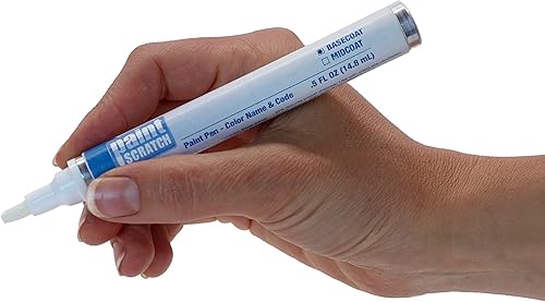 Miniatura 2 de Kit de reparación de arañazos de coche para lápiz de pintura de retoque - compatiblereemplazo para Land-Rover LR4 Tamar Blue (Código de color 817JMC)