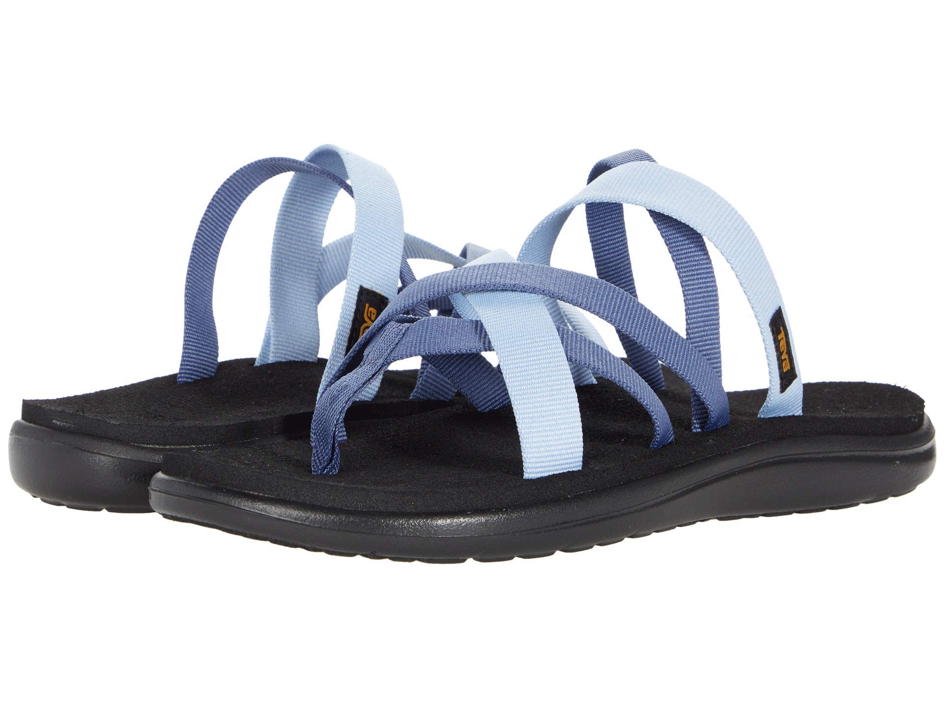 Teva W Voya Zillesa, Women's W VOYA ZILLESA, Blue Indigo Chambray Blue, 10 US