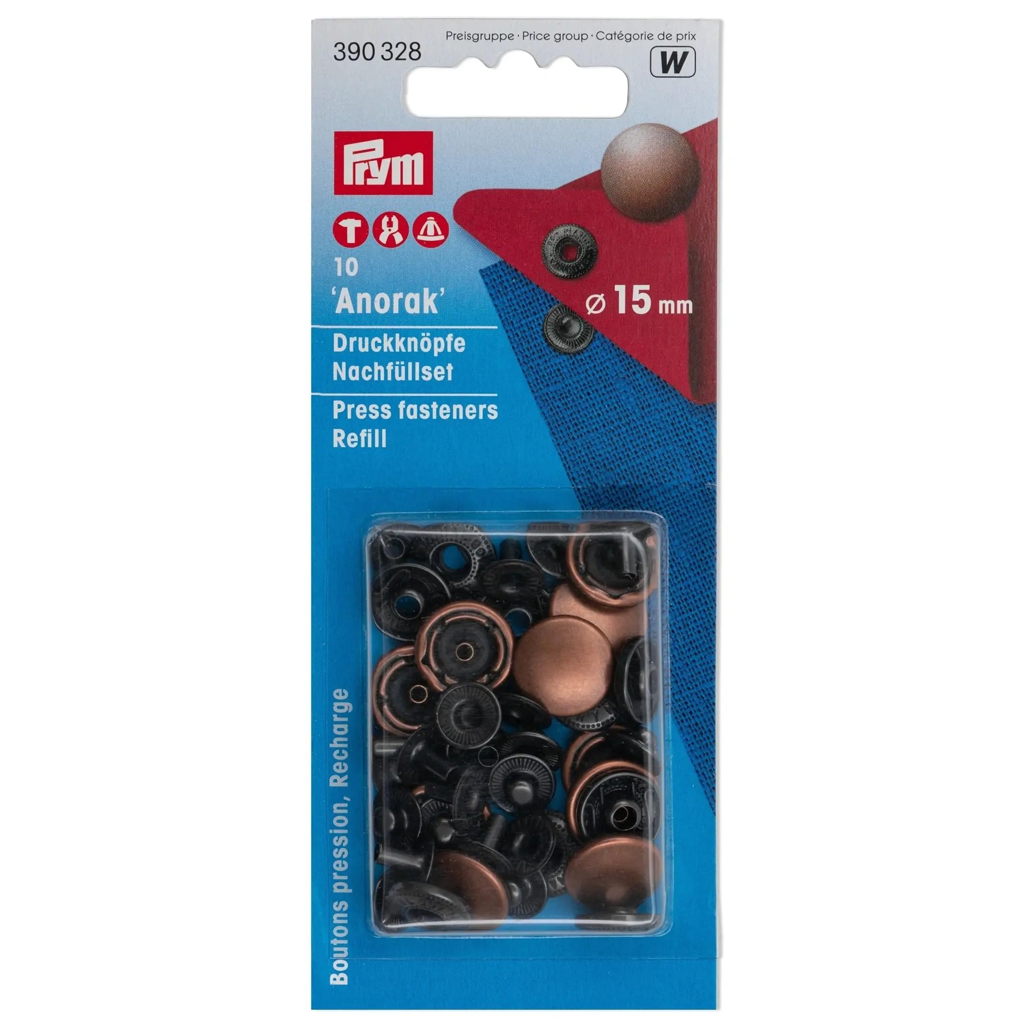 Prym 390328 Nähfrei-Nachfüllpackung für 390309