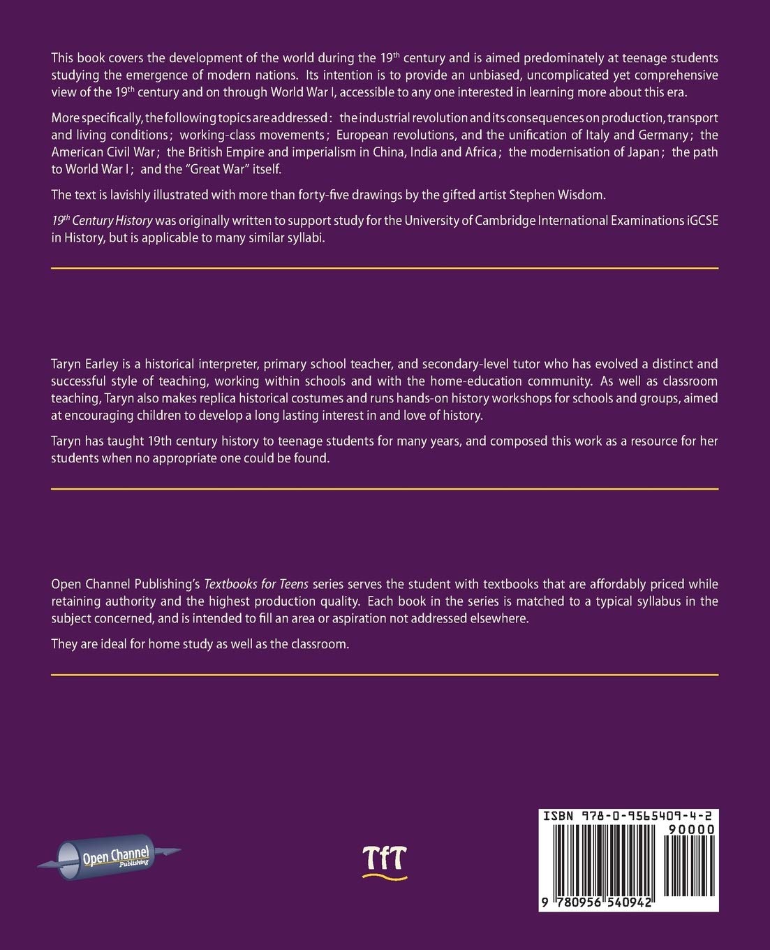History for Teens: The 19th Century through World War 1 (1848 - 1918) (Textbooks for Teens)