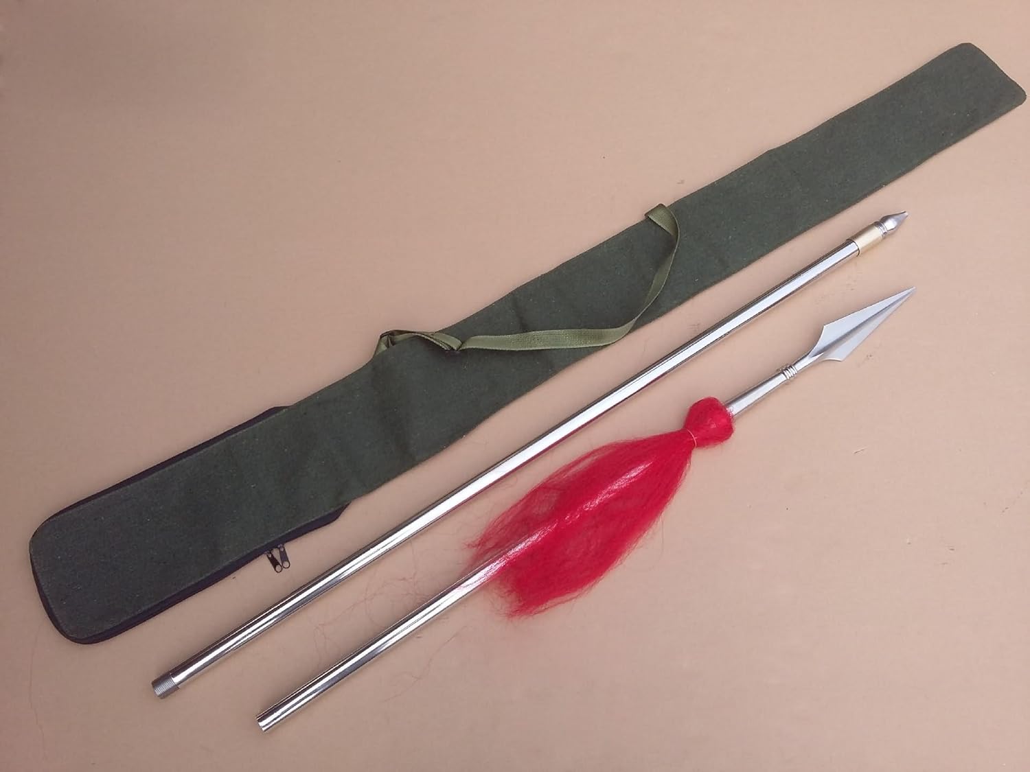 Tai Chi Spear/China Lance,Stainless Steel Rod,Kung fu Martial Arts Equipment