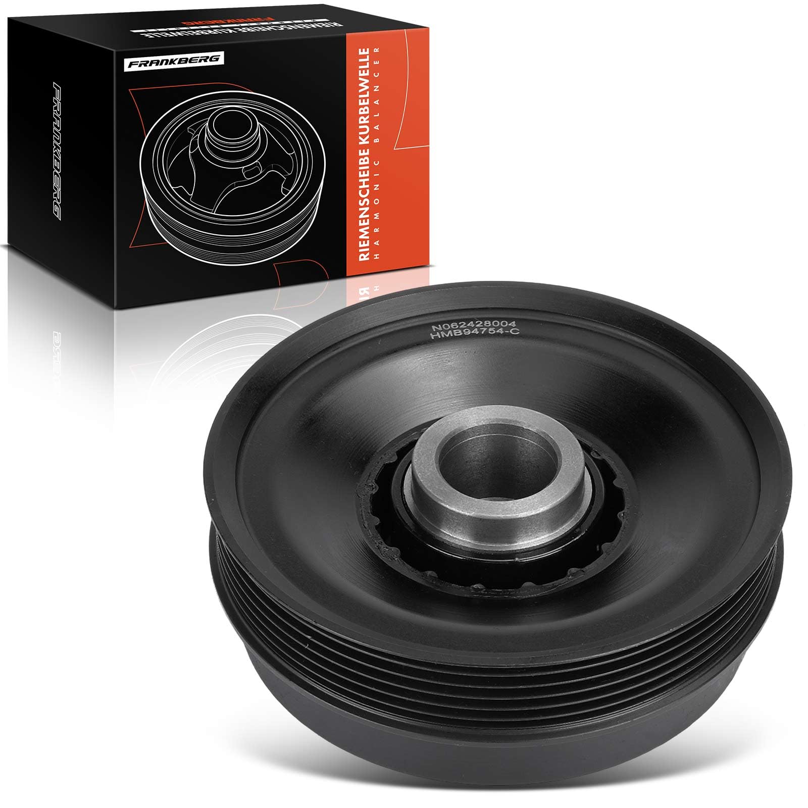 Frankberg Riemenscheibe Kurbelwelle Benzin Kompatibel mit Min.i R50 R53 Min.i Cabriolet R52 Replace# 11237525135