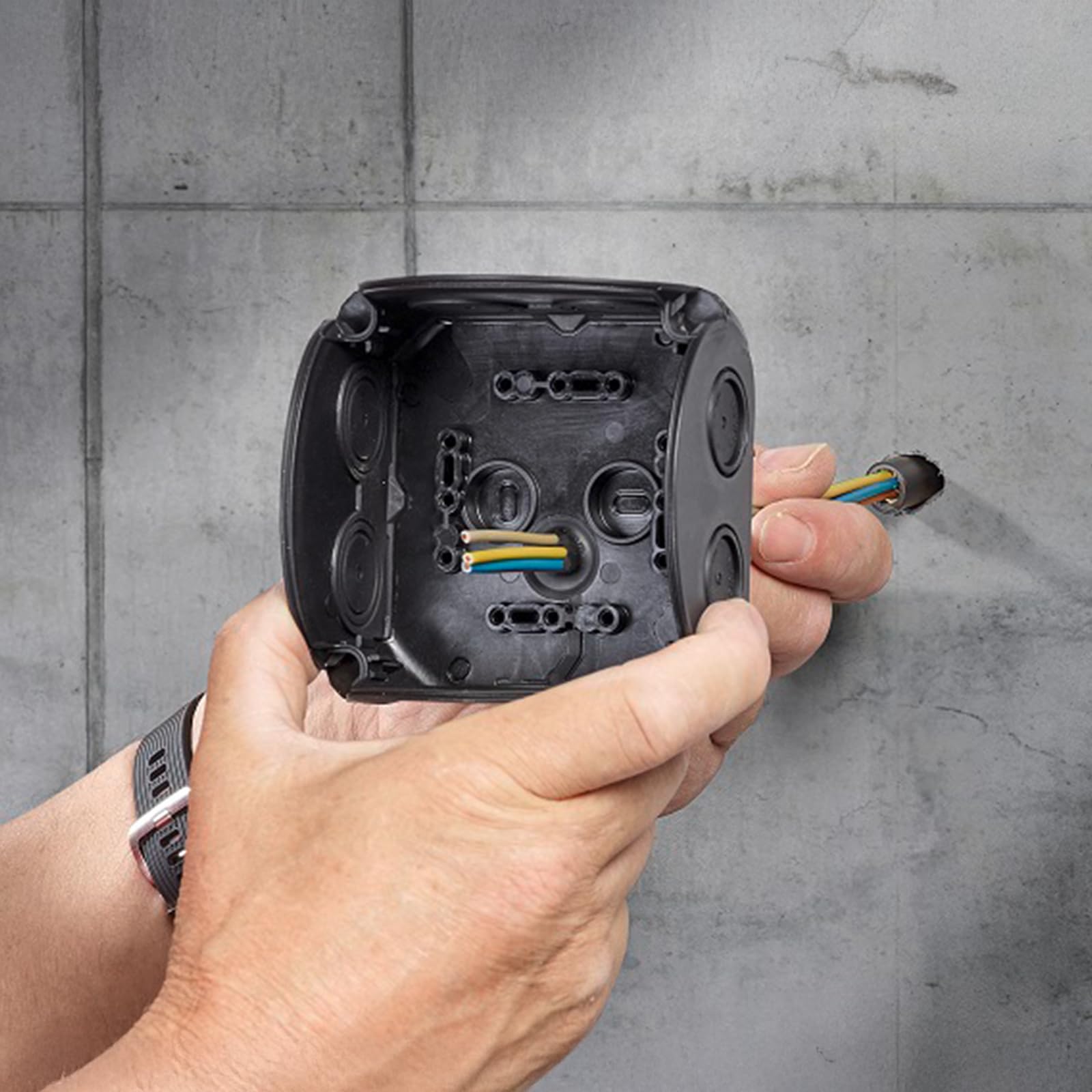Hensel Kabeldoos ip66 BM4 2,5-10 MM² 5 polig M25/32 membranen grijs - DK 1010 G kopen