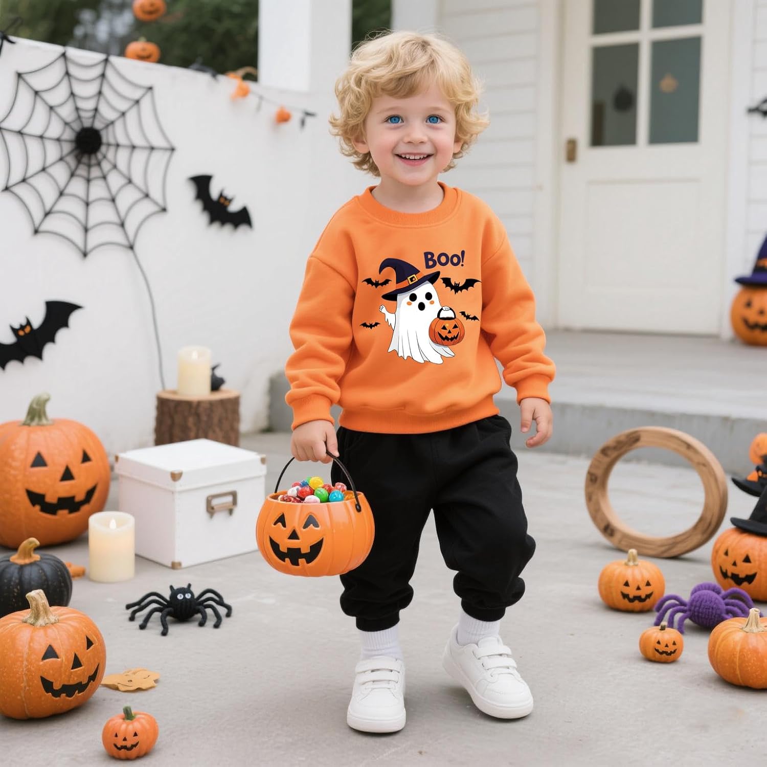 Kids Christmas Ugly Sweatshirt Boys Girls Funny 3D Graphic Xmas Pullover Long Sleeve Jumper Shirts Size 3-14T - Image 4