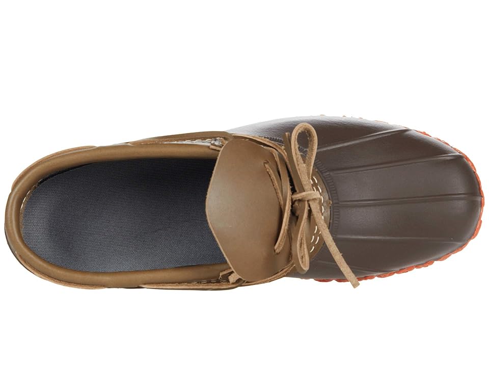 L.L.Bean Bean Boots Rubber Moc (Field Olive/Bean Boot Brown/Sail Orange