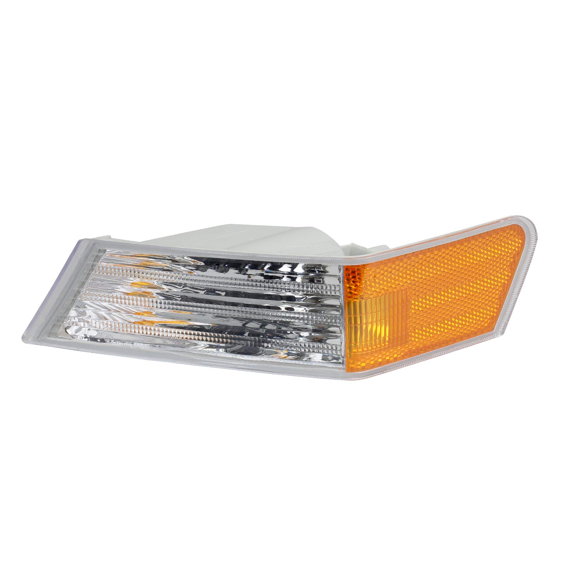 HERCOO Front Turn Signal Light Lamp Cover Compatible with Jeep Patriot 2007 2008 2009 2010 2011 2013 2014 2015 2016 2017 Marker Corner Light Lamp Lens - Driver Side