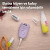 Philips Hair Removal Device, Portable Compact Design, Precision Zone and Massage Head, Washable, Smoothness Up to 4 Weeks, Lilac Color, BRE237/05