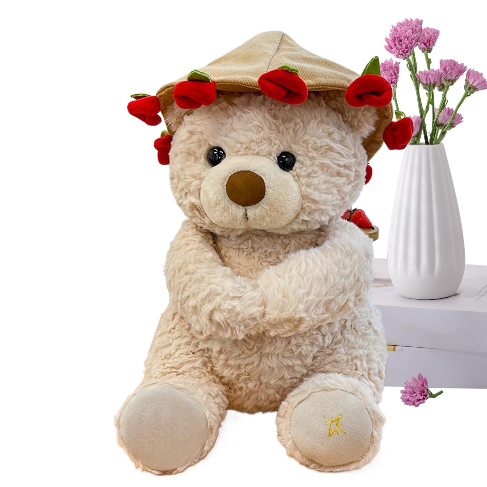 Plüschbär Kuschelig Weiche Knuddelpuppe | Weiche Plüschtiere Niedlicher Teddybären Puppe Für Erwachsene Frauen Männer Kinder Mädchen