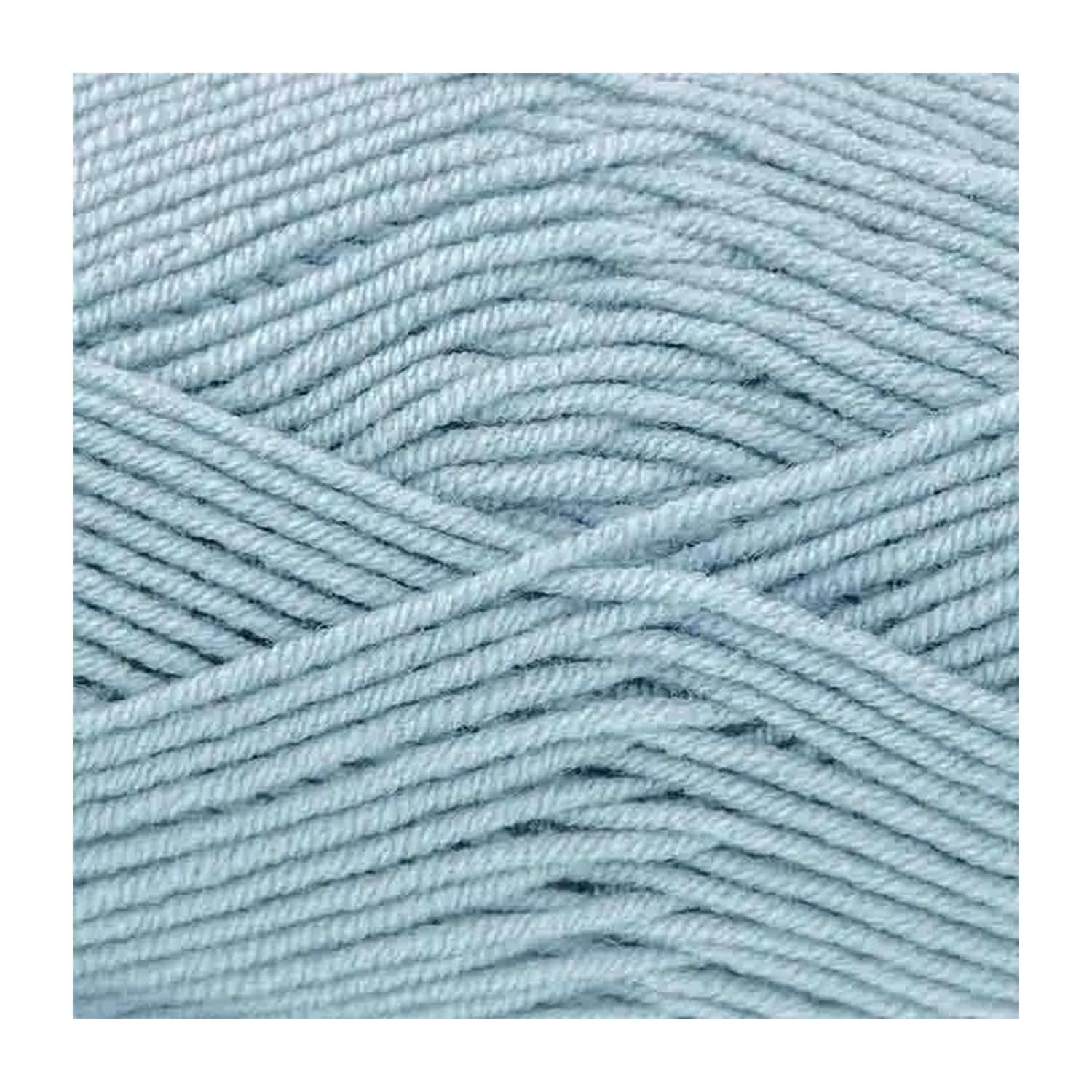 King Cole Cherished DK Yarn - 100g Ball - 100% Anti-Pilling Acrylic Double Knitting Wool - Super Soft Yarn for Baby Garments, Blankets, and Clothes (3441 Stonewash) — image 1