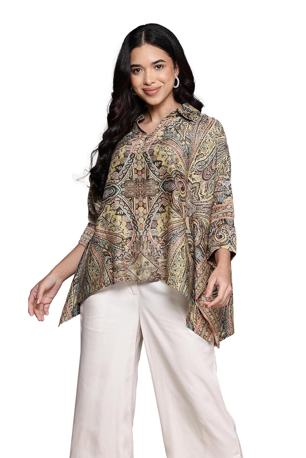 Aarke Ritu Kumar Black Tasavur Kaftan Top - Review, Price and Buying Guide