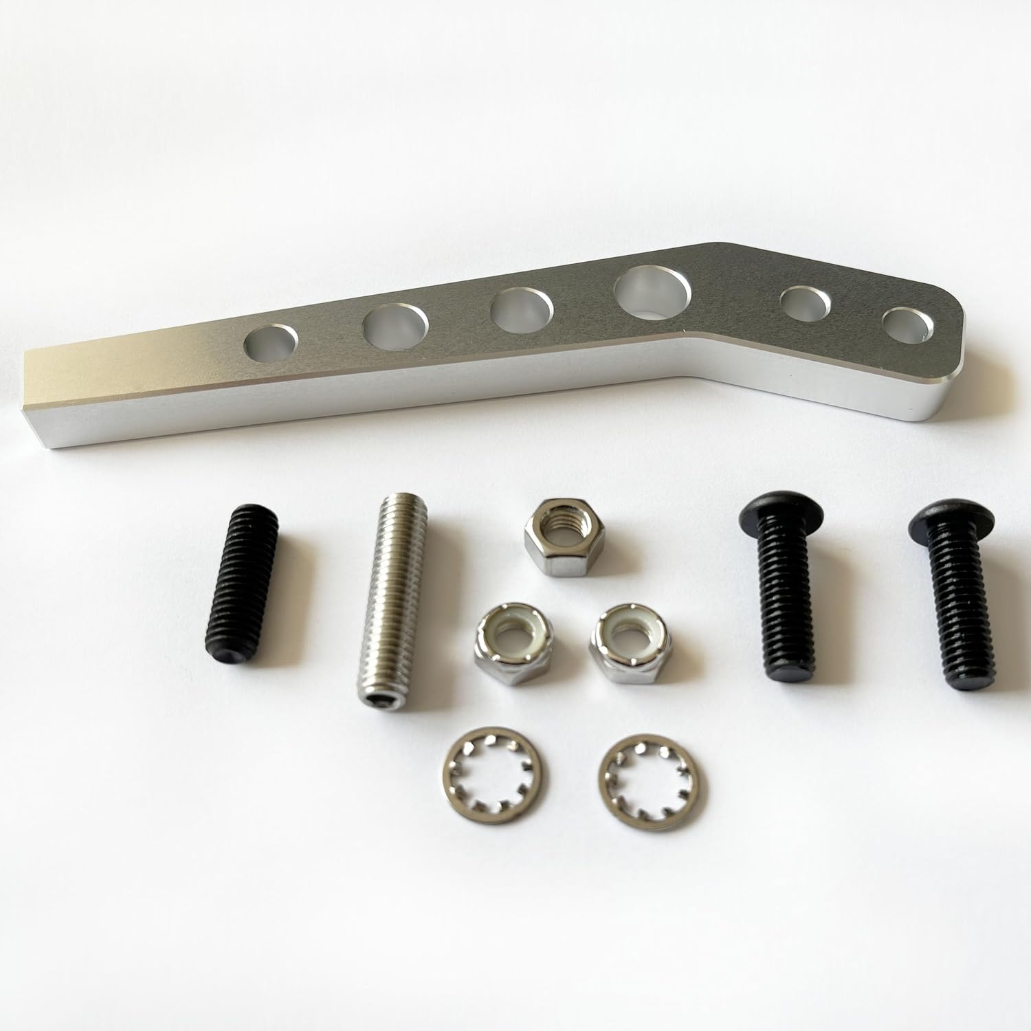 Billet Aluminum 8" Bent Shifter Handle Lever for Tremec T5 T45 T56 TKO500 V2