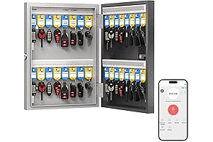 32 Key Lock Box Wall Mount: Secure Key Management with Smart Access Options