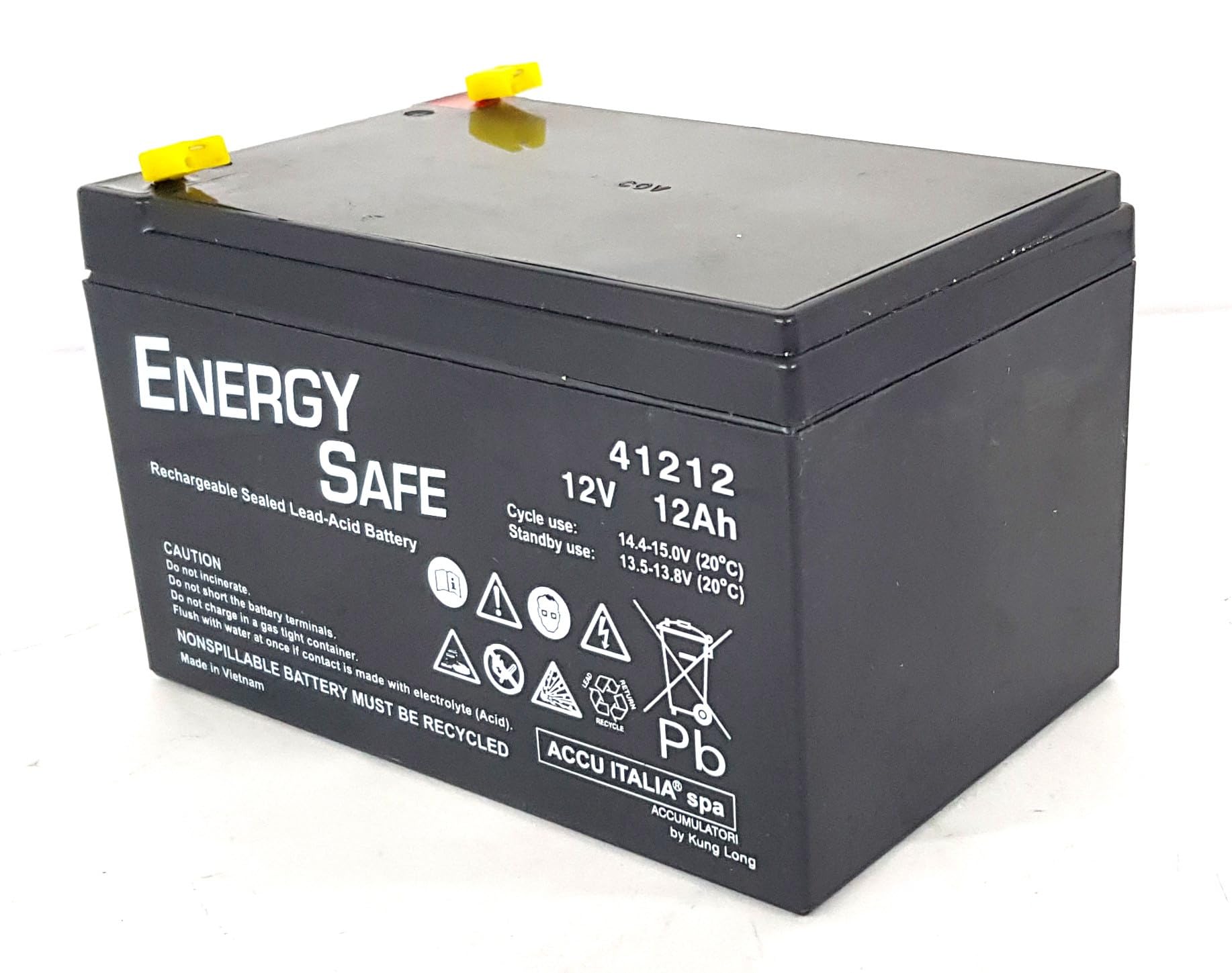 Batteria al piombo ENERGY SAFE 12V 12Ah