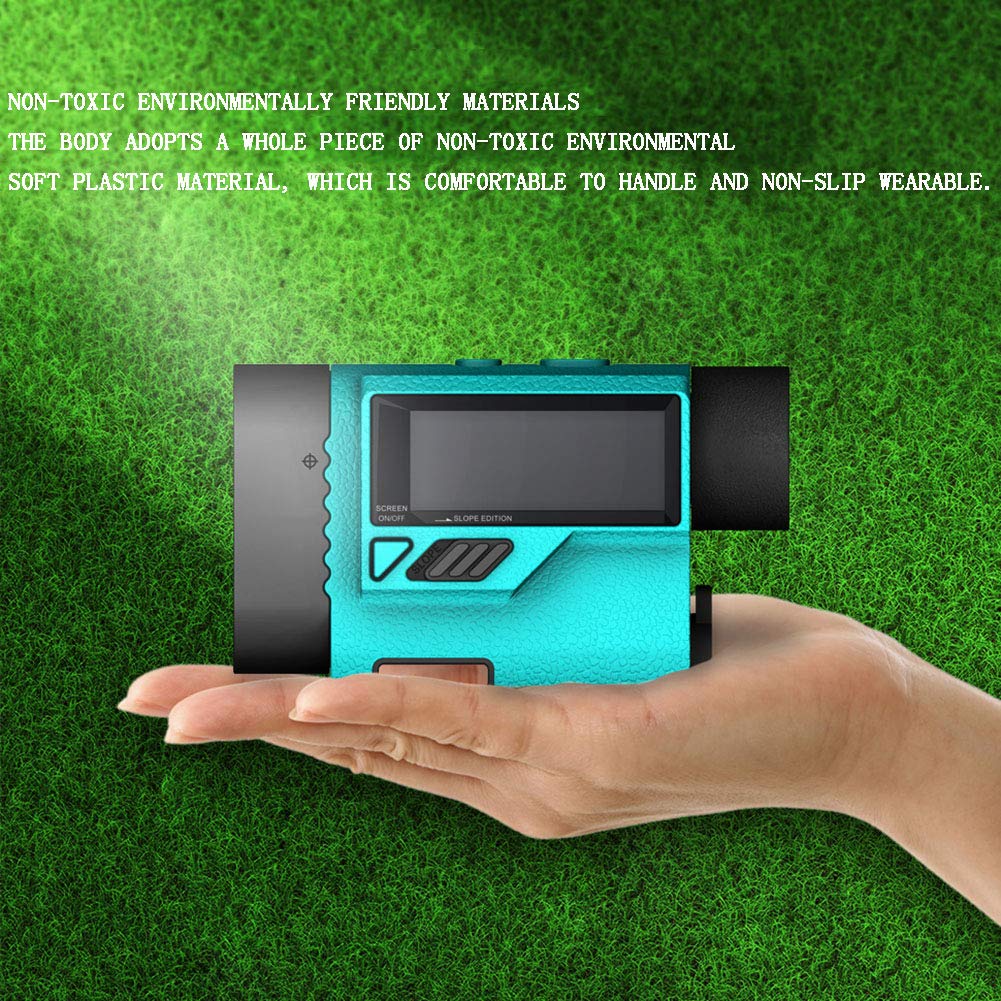 AIZYR Télémètre, Télémètre De Golf - Télescope Haute Précision Multifonction Extérieure, Télescope Télémétrique Laser, Fonction De Verrouillage du Mât De Drapeau, Affichage Externe,800meters