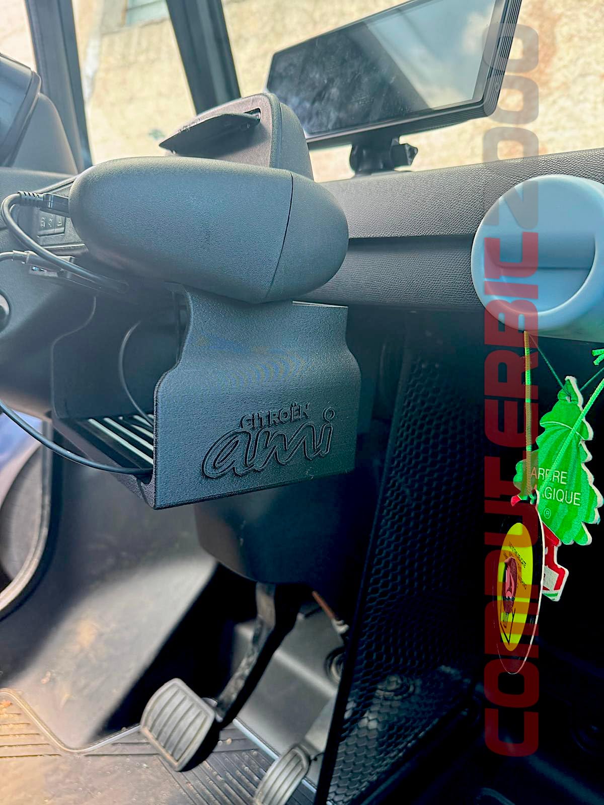 Generico Portaoggetti Citroen AMI Opel Rocks FIAT Topolino vano Organizer ripiano Accessori ComputerBit2000