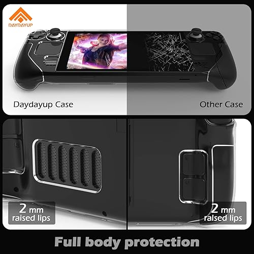 Miniatura 2 de Daydayup Funda protectora con soporte para cubierta de vapor protector de cubierta con base de soporte funda protectora completa compatible con