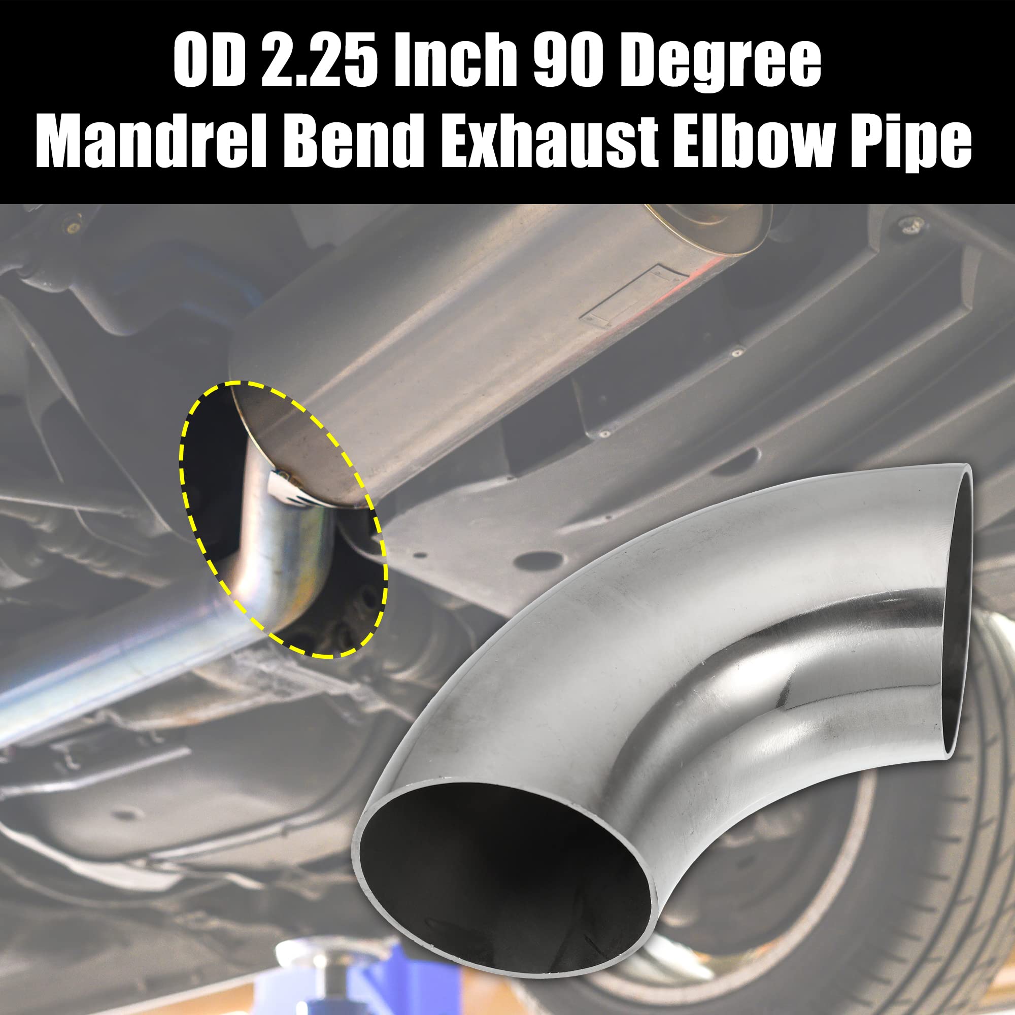 Tubo De Codo Mandril Curvado 90° Od 1.75 Acero Inoxidable | Meses Sin