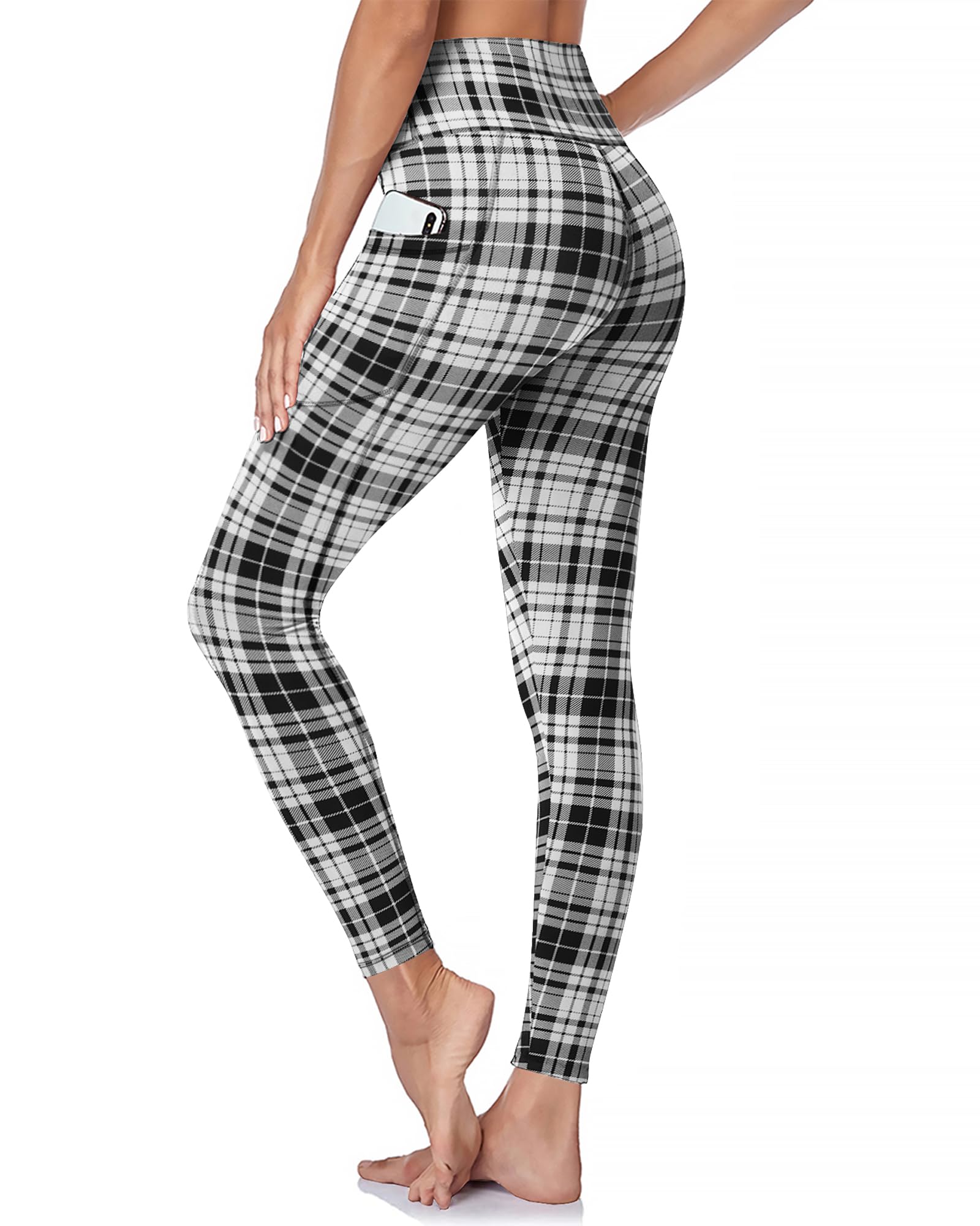 GAYHAY High Waisted Capri Leggings for Women - Soft Slim Yoga Pants for Running Cycling Workout