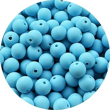 150pcs 8mm Polymer Clay Beads Round Spacer Beads Heishi Vinyl Beads for Making Bracelet Necklace Earring Accessories DIY Handmade CraftLight Blue