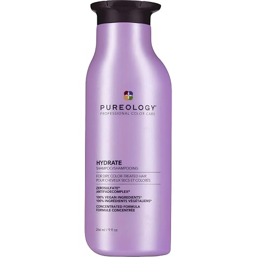 Pureology Hydrate Shampoo – Moisturizes & Nourishes Dry Hair