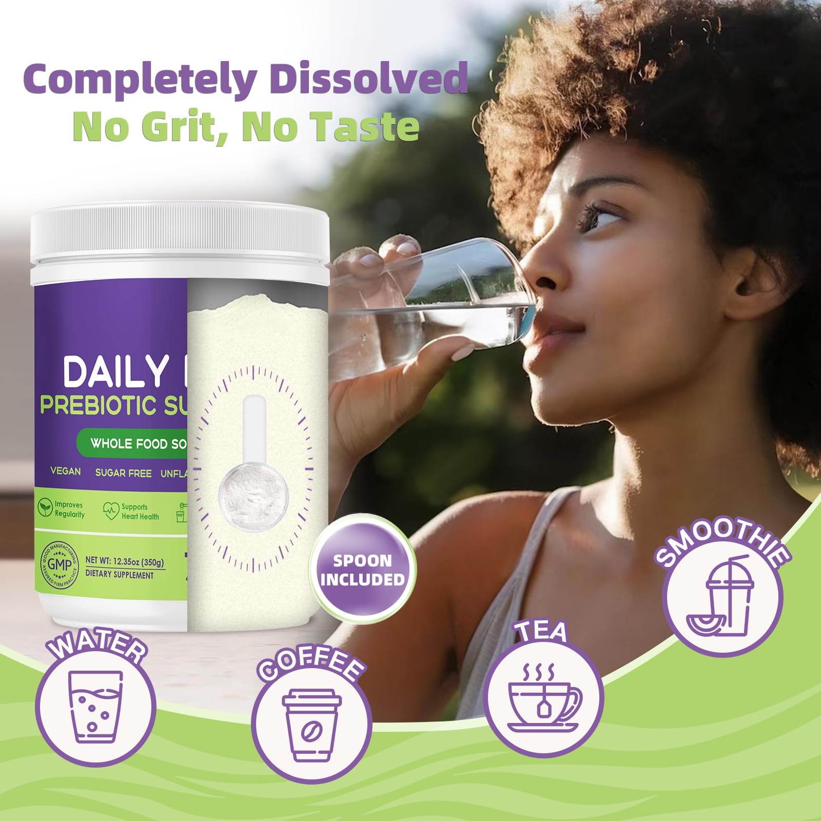 Nature Target Soluble Fiber Supplement, Unflavored Powder - 70 Servings — Amazon image 6