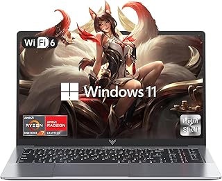 KAIGERR Gaming Laptop, 16.0inch Laptop Computer with AMD Ryzen 7 5825U(8C/16T, Up to 4.5GHz), 16GB RAM 512GB NVMe SSD Windows 11 Laptop, Radeon RX Vega 8 Graphics,WiFi 6, Backlit KB
