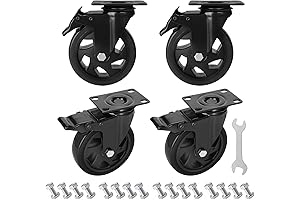 Pritek Caster Wheels with Superior Strength and Maneuverability